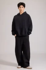 Linden Scimitar Sweatpants Black (1)