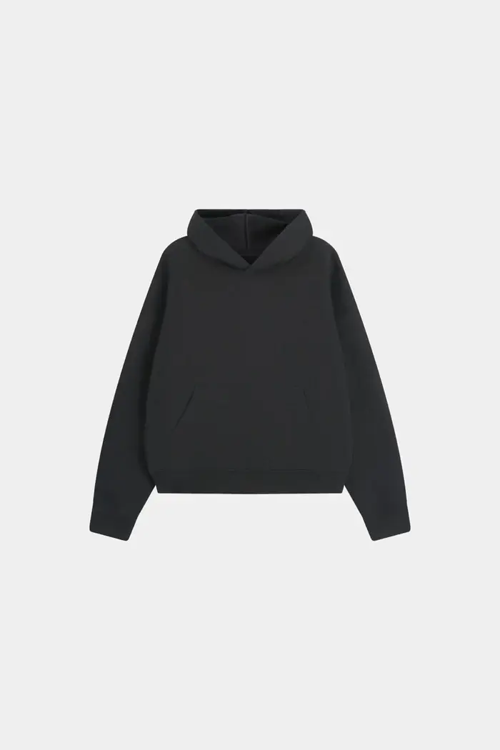 Woolenmaker 460GSM Core Hoodie BLACK (2) Woolenmaker 460GSM Core Hoodie BLACK (2)