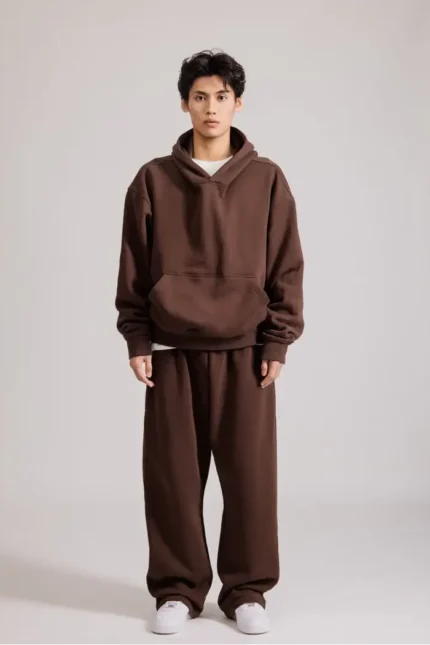 Woolenmaker 460GSM Core Hoodie Coffee (1)