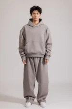 Woolenmaker 460GSM Core Hoodie Midgrey (1)