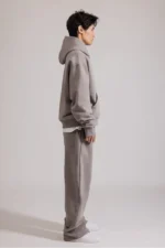 Woolenmaker 460GSM Core Hoodie Midgrey (4)