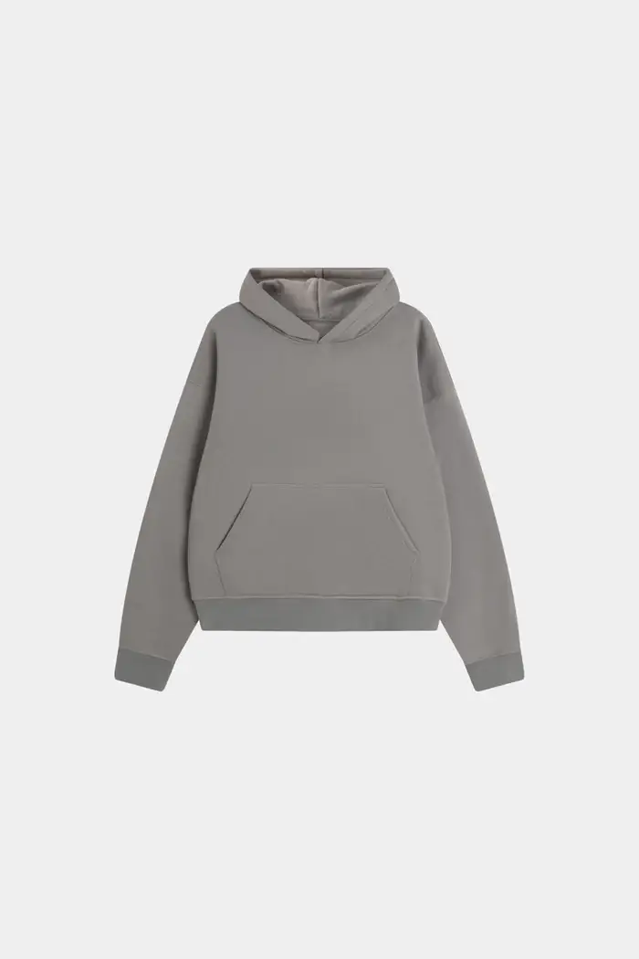Woolenmaker 460GSM Core Hoodie Midgrey Woolenmaker 460GSM Core Hoodie Midgrey