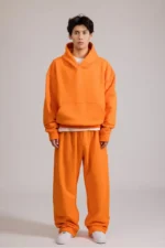 Woolenmaker 460GSM Core Hoodie Orange (1)