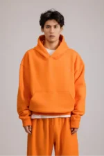 Woolenmaker 460GSM Core Hoodie Orange (2)