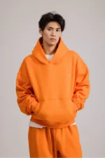 Woolenmaker 460GSM Core Hoodie Orange (3)
