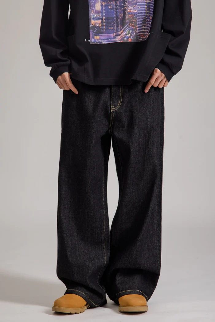 Woolenmaker Baggy Raw Selvedge Denim Woolenmaker Baggy Raw Selvedge Denim