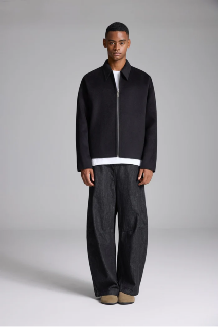Woolenmaker Cashmere Blend Jacket Black (1)