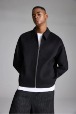 Woolenmaker Cashmere Blend Jacket Black (2)