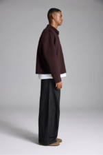 Woolenmaker Cashmere Blend Jacket Coffee (3)