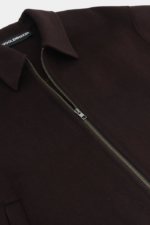 Woolenmaker Cashmere Blend Jacket Coffee (6)