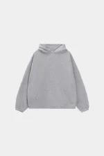 Woolenmaker Cropped Hoodie Grey