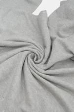 Woolenmaker Cropped Hoodie Grey (8)