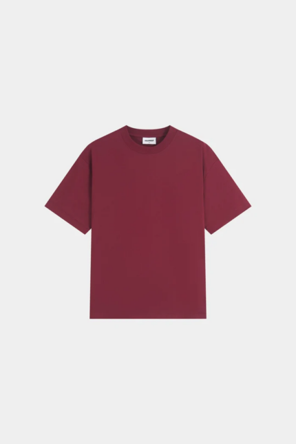 Woolenmaker Drop Shoulder T shirt Wine