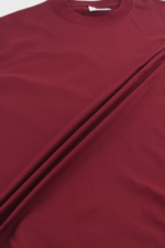 Woolenmaker Drop Shoulder T shirt Wine (7)