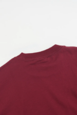 Woolenmaker Drop Shoulder T shirt Wine (8)