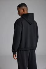 Woolenmaker Linden Zip Jacket Black (2)
