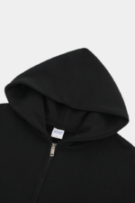 Woolenmaker Linden Zip Jacket Black (7)