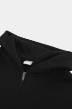 Woolenmaker Linden Zip Jacket Black (8)