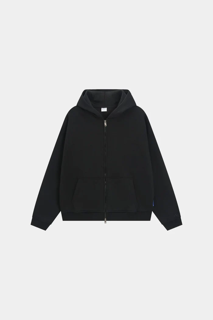 Woolenmaker Linden Zip Jacket Black Woolenmaker Linden Zip Jacket Black