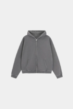 Woolenmaker Linden Zip Jacket Charcoal