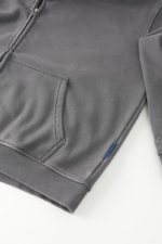 Woolenmaker Linden Zip Jacket Charcoal (4)