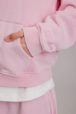Woolenmaker Linden Zip Jacket Pink (3)