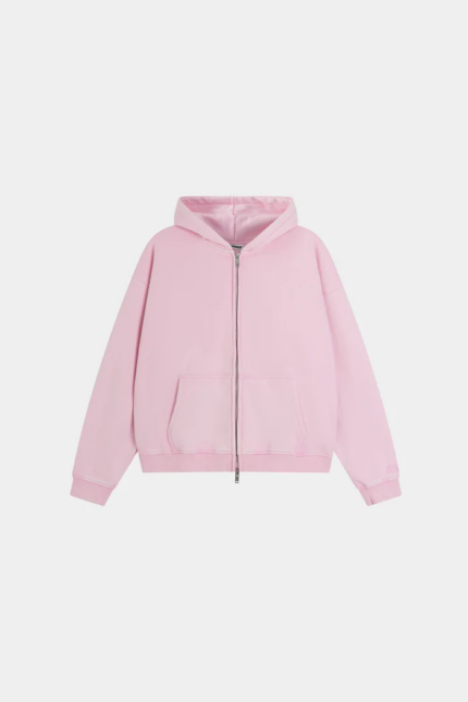 Woolenmaker Linden Zip Jacket Pink