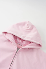 Woolenmaker Linden Zip Jacket Pink (7)