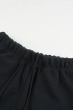 Woolenmaker Scuba Knit Shorts Black (11)
