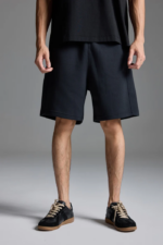 Woolenmaker Scuba Knit Shorts Black (3)