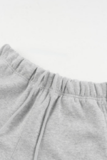 Woolenmaker Scuba Knit Shorts Grey (12)