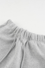 Woolenmaker Scuba Knit Shorts Grey (7)