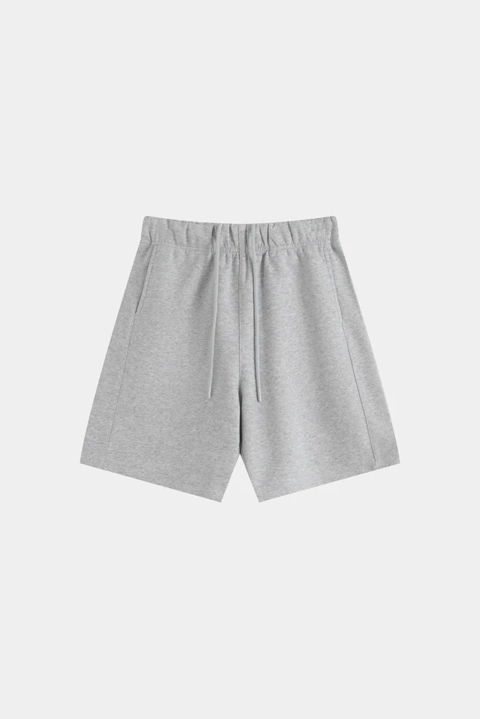 Woolenmaker Scuba Knit Shorts Grey Woolenmaker Scuba Knit Shorts Grey