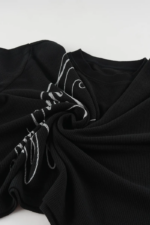 Woolenmaker Waffle Sweatshirt Black (4)