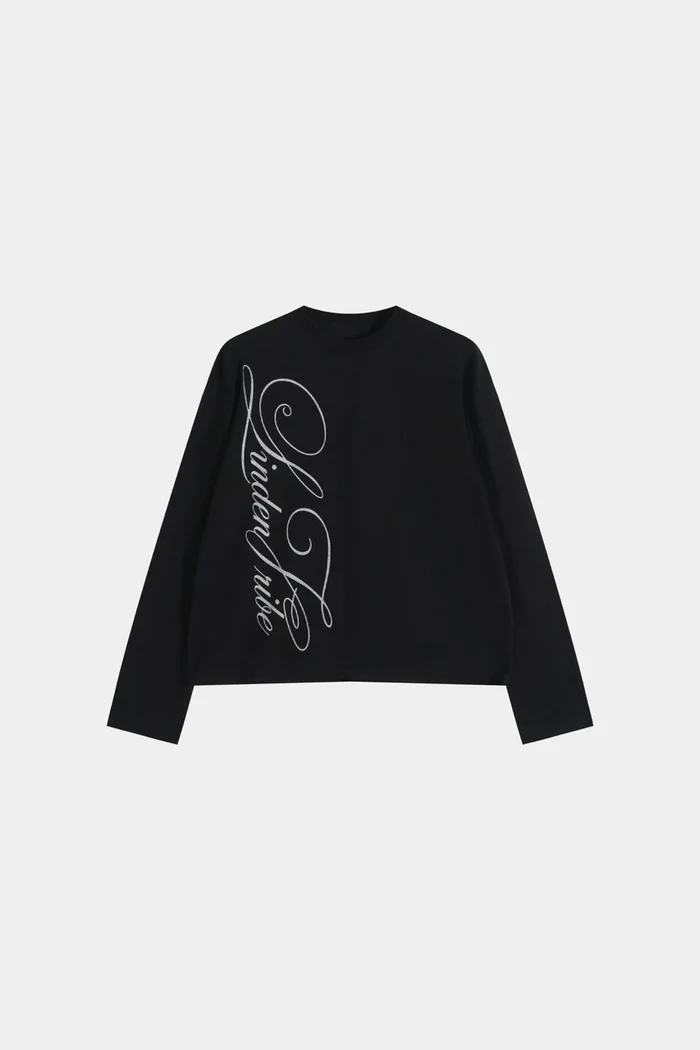Woolenmaker Waffle Sweatshirt Black Woolenmaker Waffle Sweatshirt Black